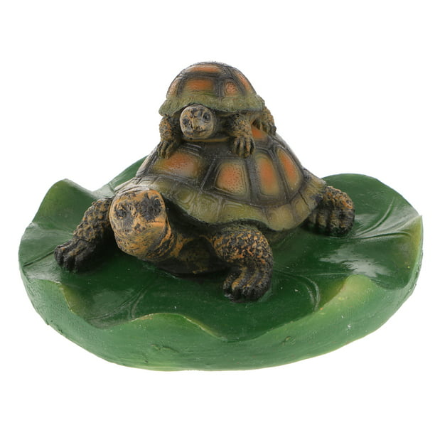 Swimming Pool Floating Pond Lily Lotus Leaf Turtle Family Garden Decor #4